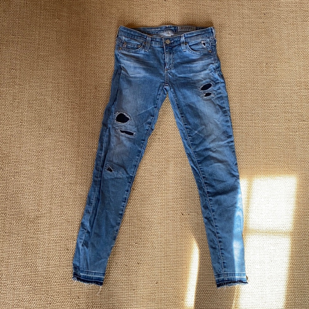 AG the legging ankle skinny jeans